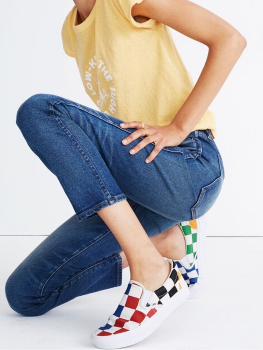 Vans / Madewell Unisex Classic Slip-On Sneakers